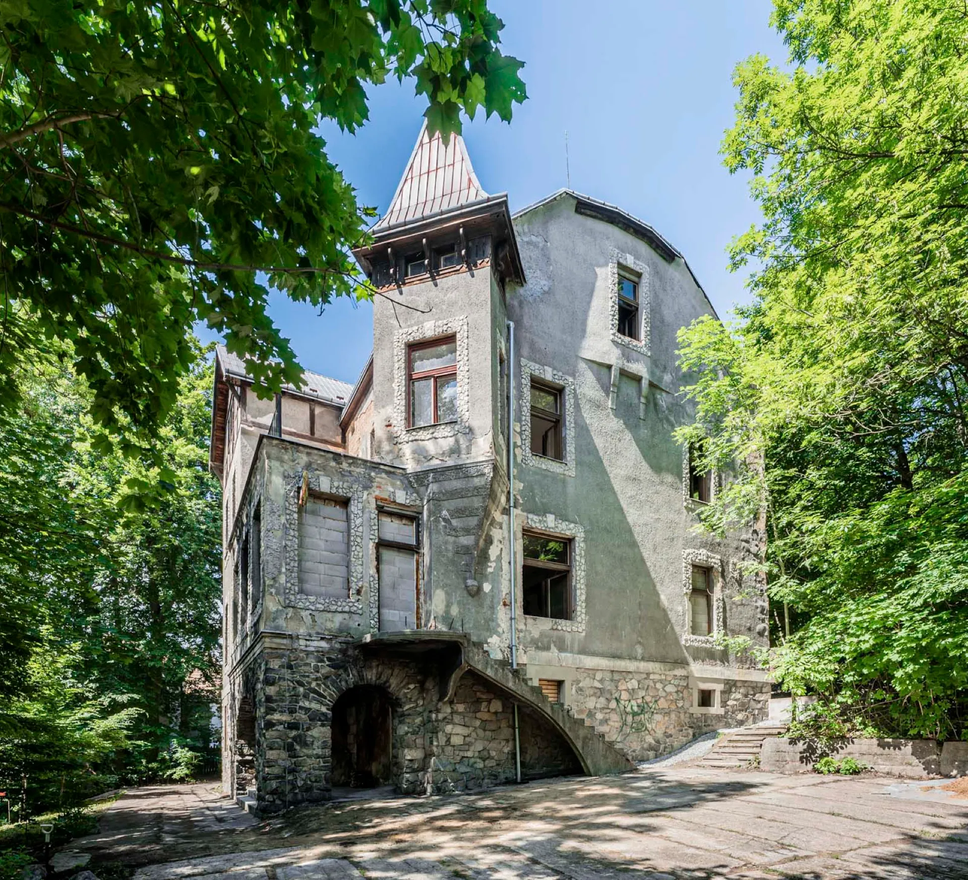 Vila Ernesta Solvaye z roku 1906