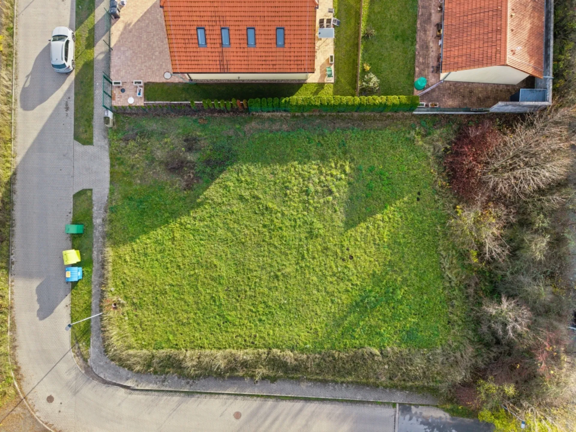 Pozemek pro rodinný dům v Zápech, kompletní inženýrské sítě