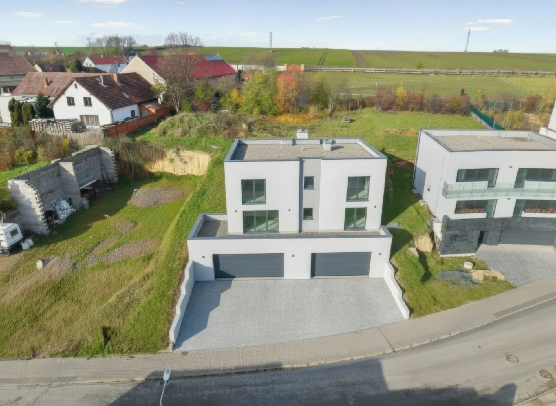 Stavební pozemek v rezidenční čtvrti Podolanky
