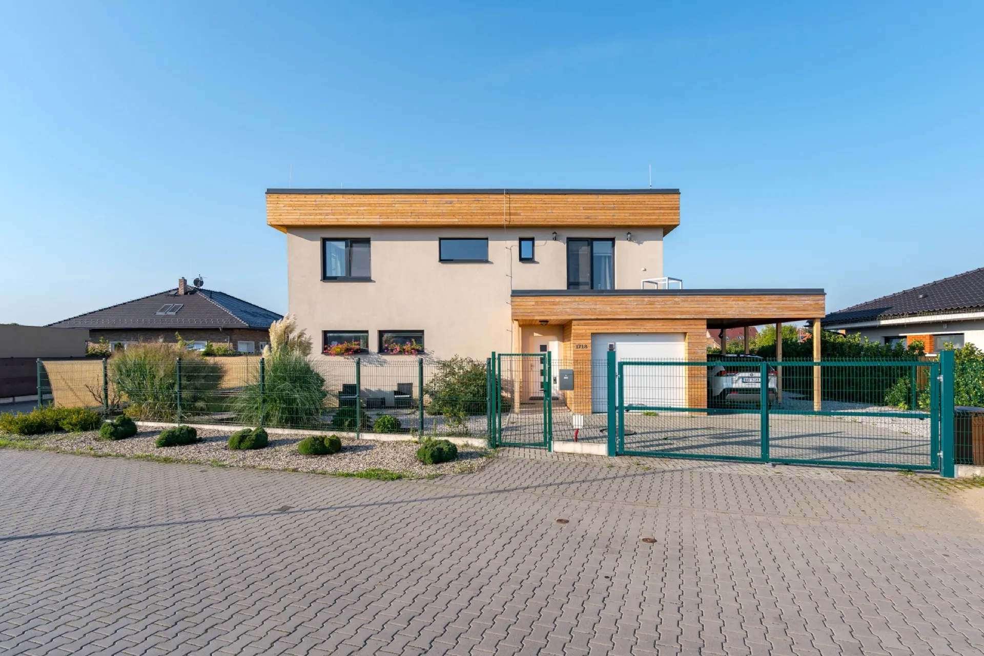 Moderní dřevostavba v jednom z nejlépe hodnocených měst ČR